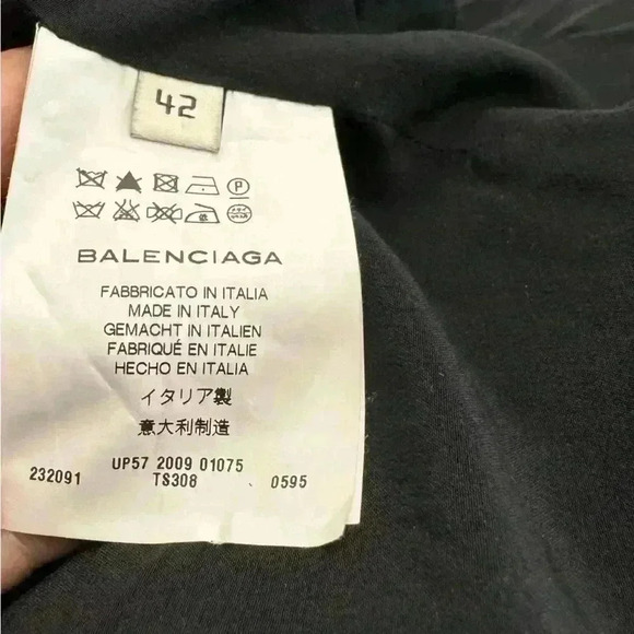 Balenciaga Wool Blend Blazer Suit Jacket Size 42 Vintage 2000s Designer Runway - Picture 15 of 16